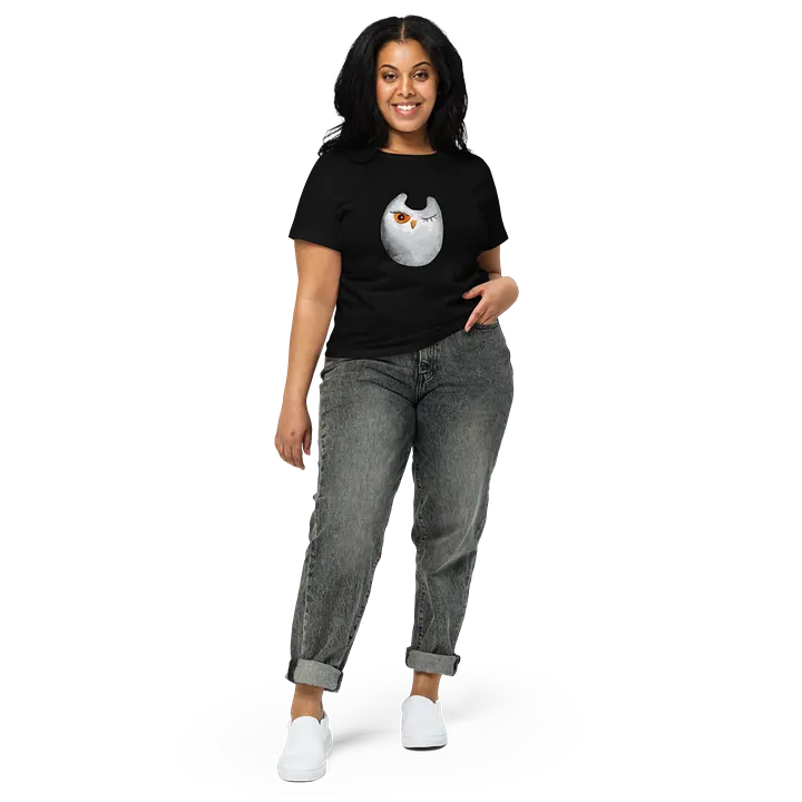 OWL COTTON HERITAGE WOMEN'S HIGH-WAISTED TEE product image (1)