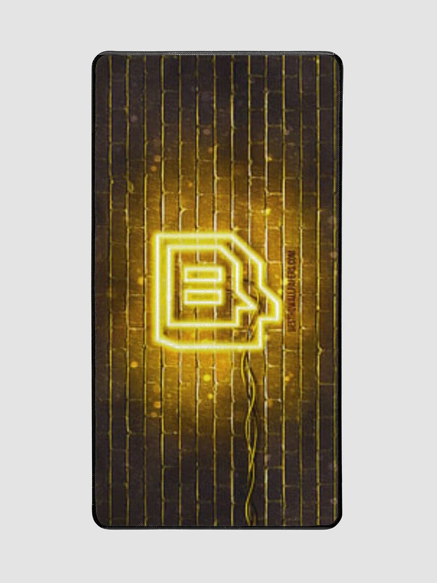 TWITCH GAMING DESK PAD - AMARILLO NEON product image (2)