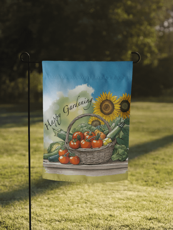 Happy Gardening - Garden Flag product image (1)