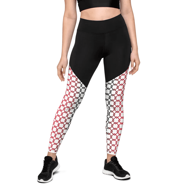 Geometric Sports Leggings product image (1)