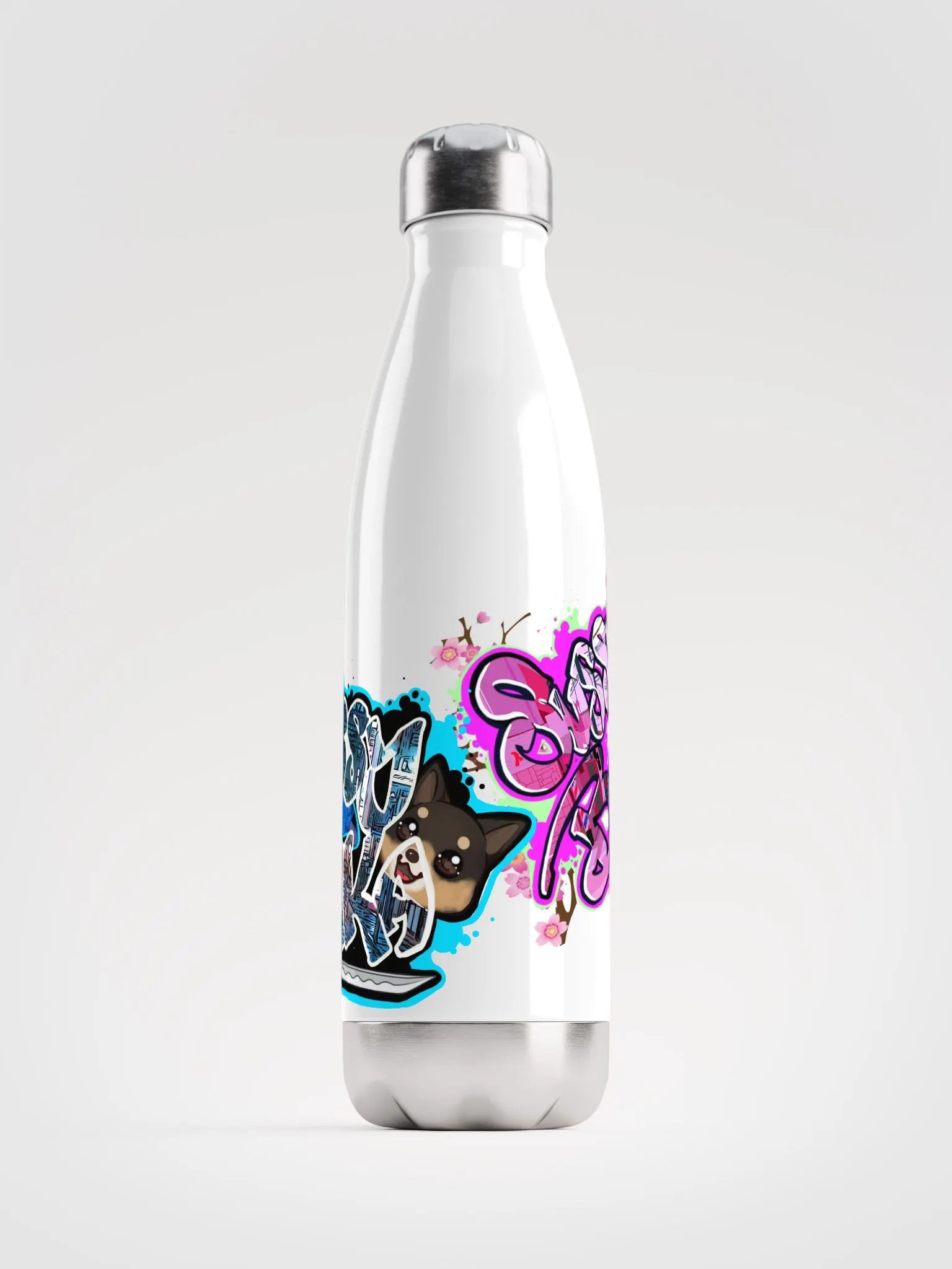 Sussy Baka Water Bottle (Both Shibas) product image (1)