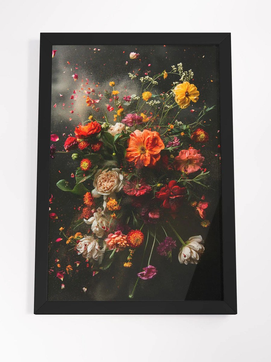 Floral Explosion - Unique Framed Posters for Distinctive Decor product image (4)