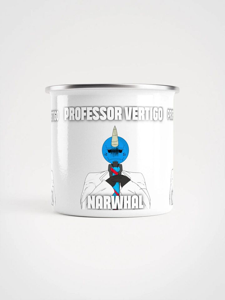 Professor Vertigo Narwhal Enamel Mug product image (2)