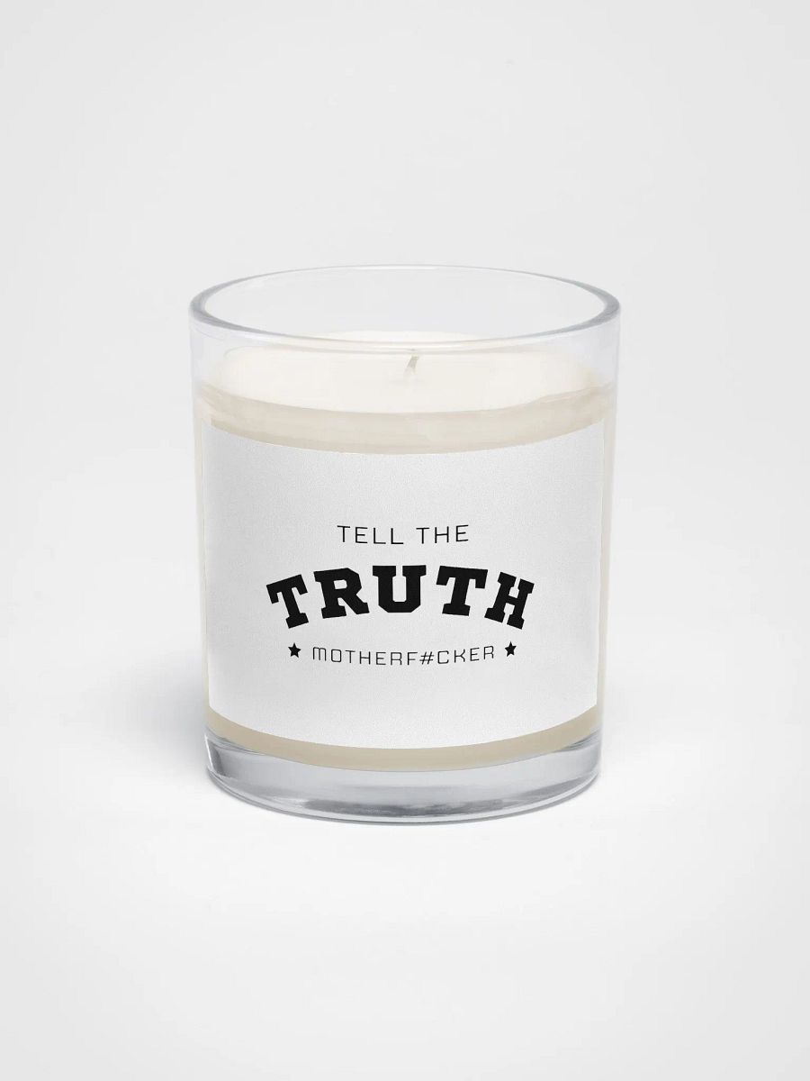 Tell The Truth Motherf#cker - Candle product image (1)