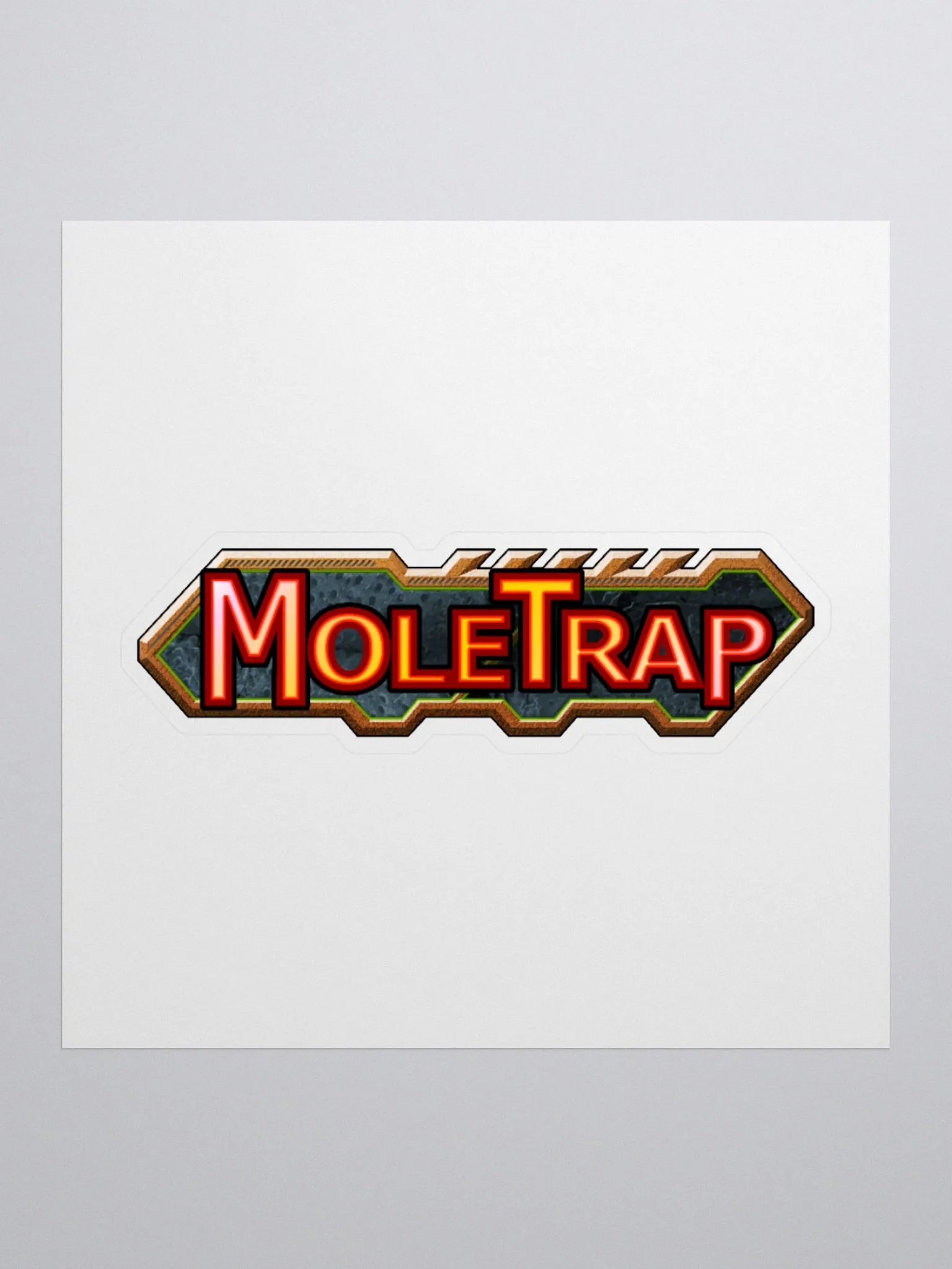 Moletrap logo Sticker product image (2)