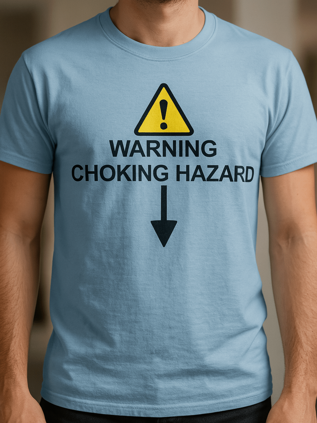 Warning Choking Hazard Shirt product image (2)
