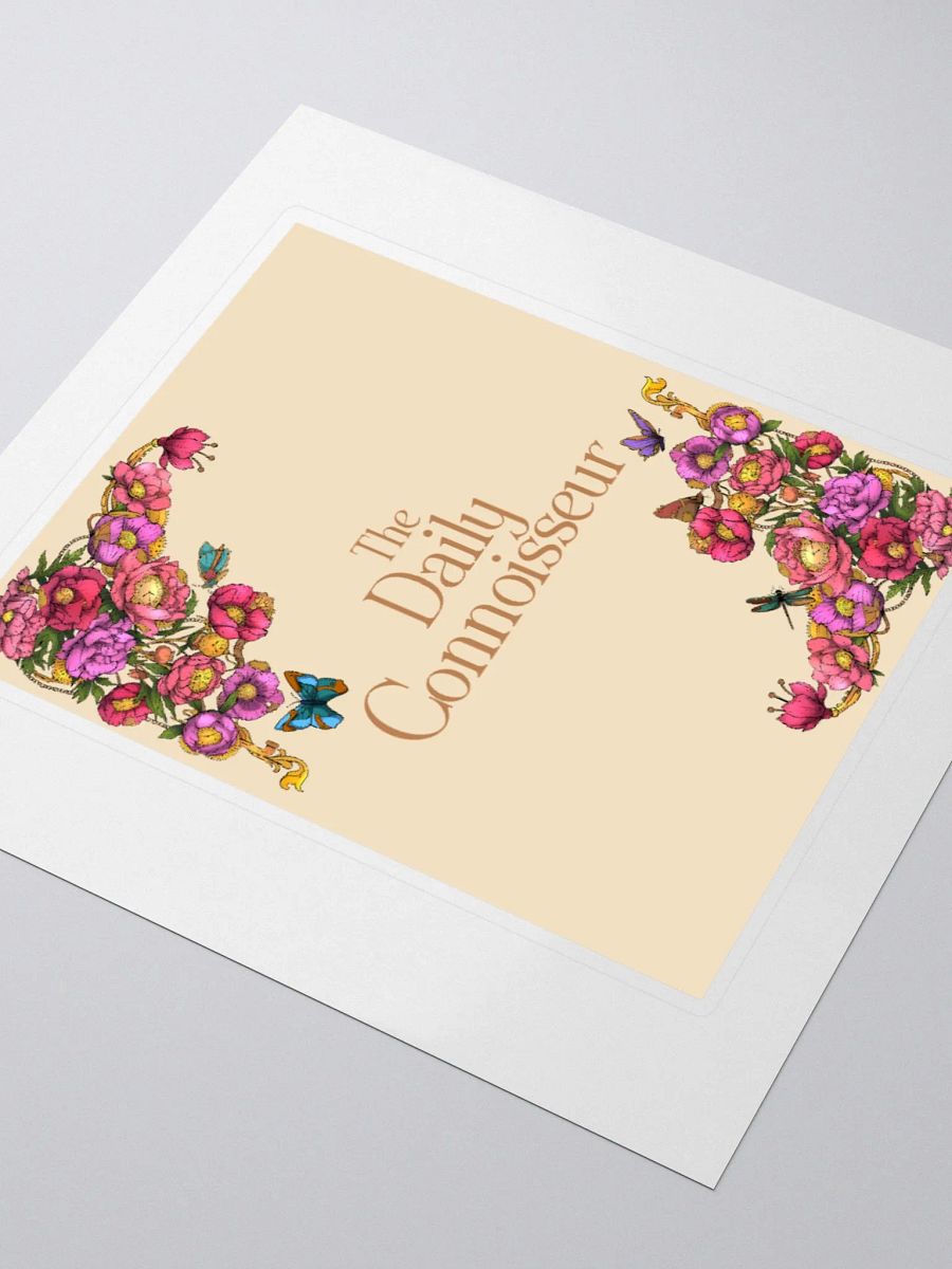 The Daily Connoisseur Steampunk Sticker product image (3)