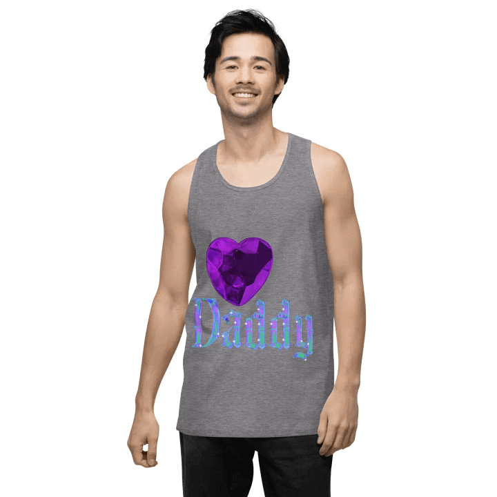 Daddy Gem Printed Muscle Tank product image (22)