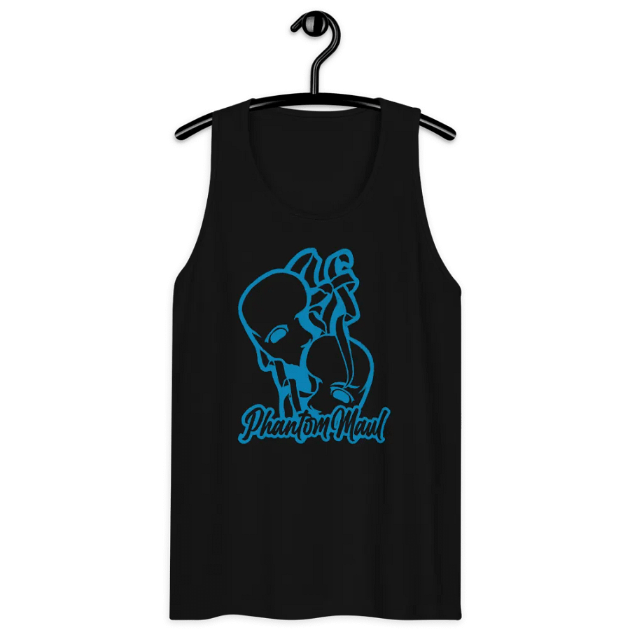 Bright Blue Logo Tank Top product image (9)