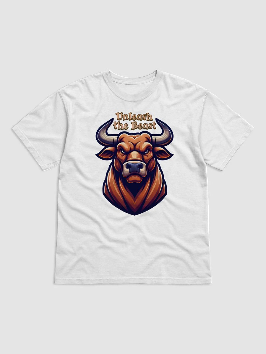 Unleash The Beast Bull Graphic T-Shirt product image (1)