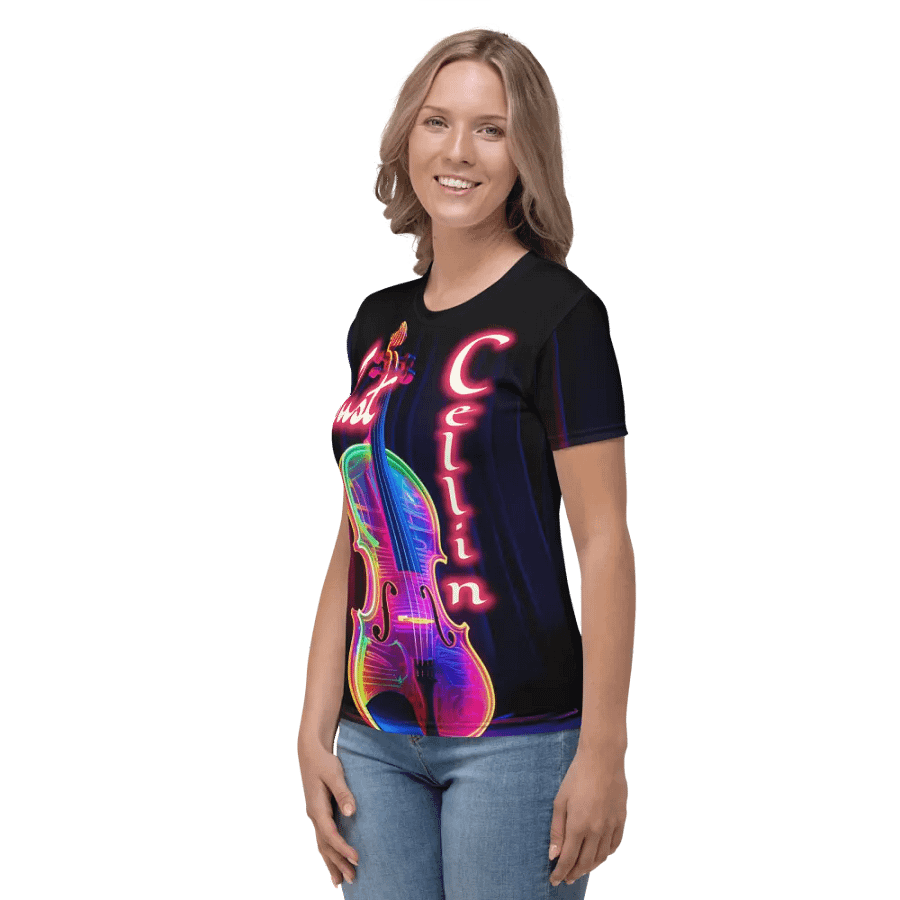 Just Cellin Music All Over Print T-shirt product image (5)