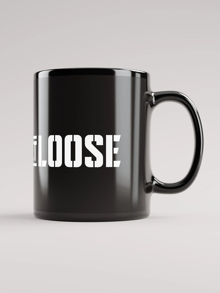 UK Let Loose Logo Black Glossy Mug product image (2)