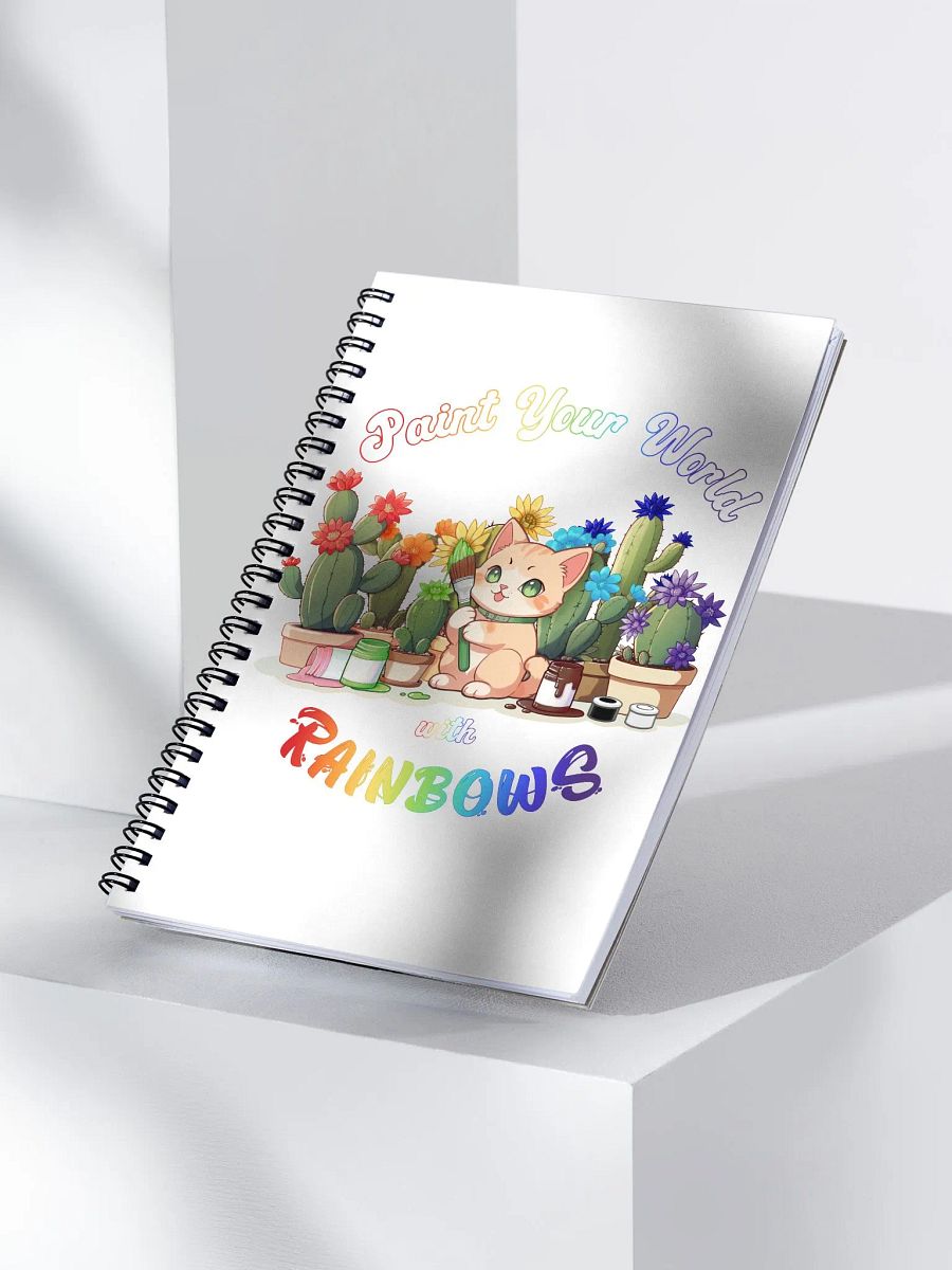 Rainbow Kitten Artist Notebook product image (4)
