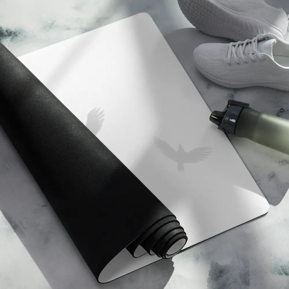 Premium Yoga Featuring Black Birds and Shadows Motif product image (6)