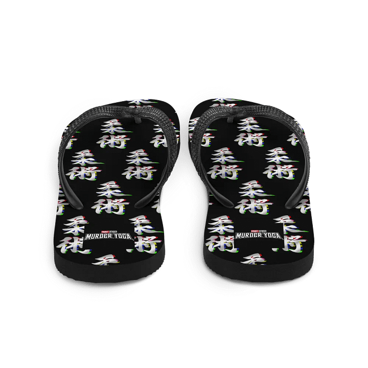 Jiu-Jitsu Kanji Flip Flops product image (2)