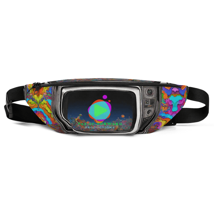 Psychedelic TV All-Over Fanny Pack product image (1)
