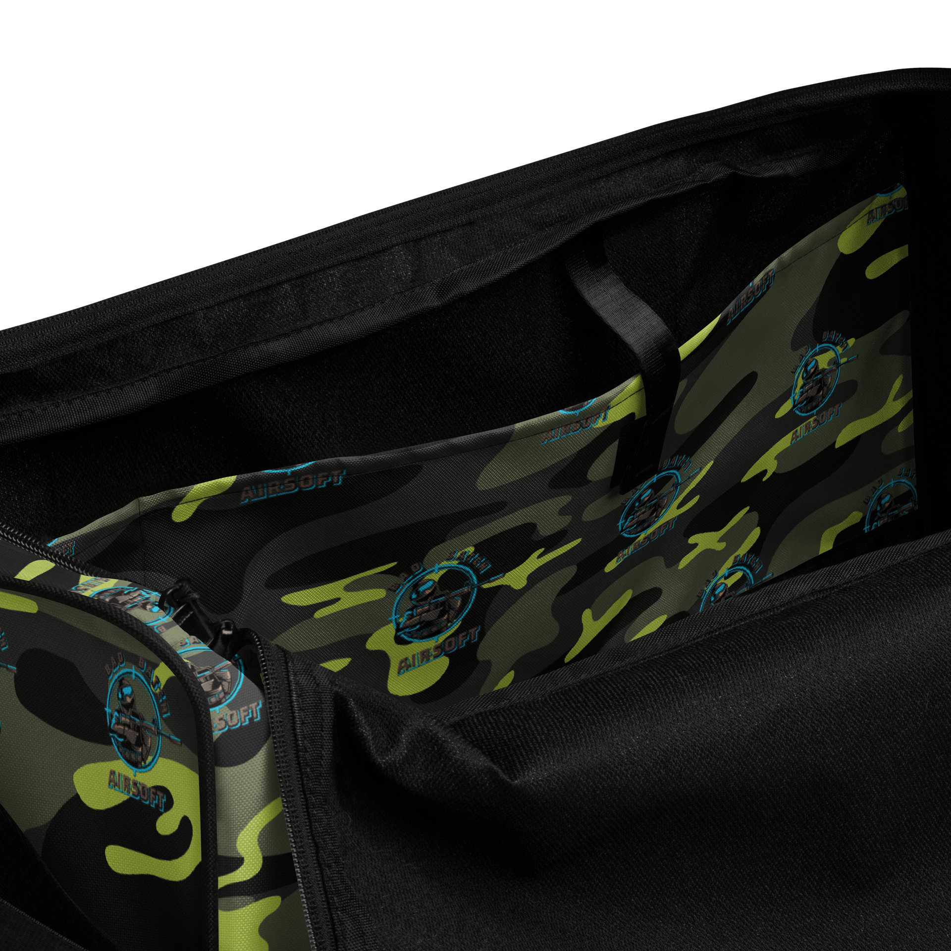 Custom Camo All-Over Duffle Bag product image (6)