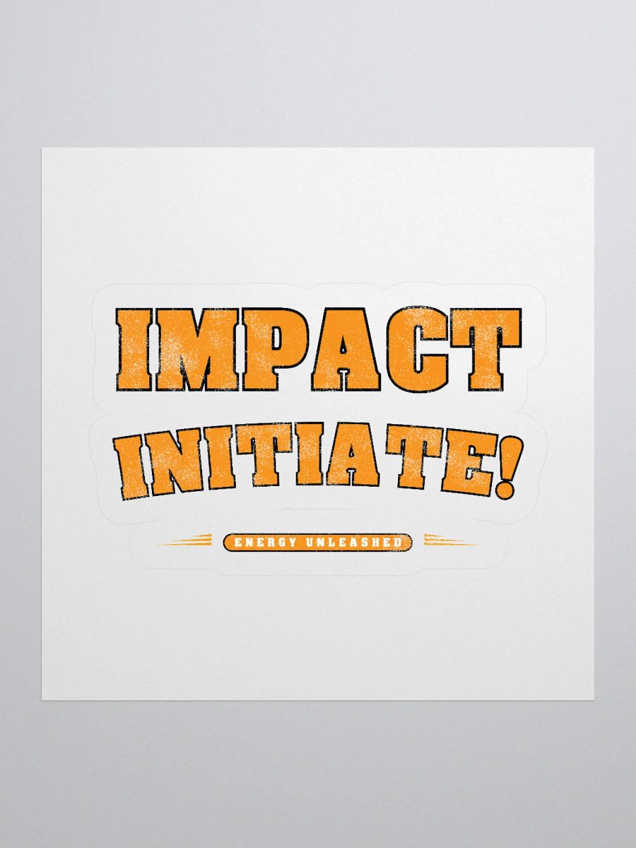 Energy Unleashed Kiss Cut Stickers product image (1)