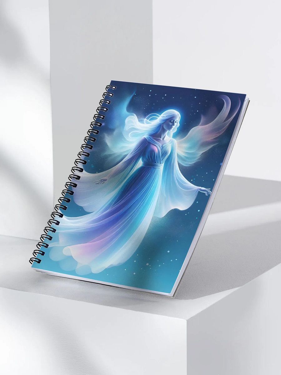 Cosmic Bloom Spiral Notebook product image (3)