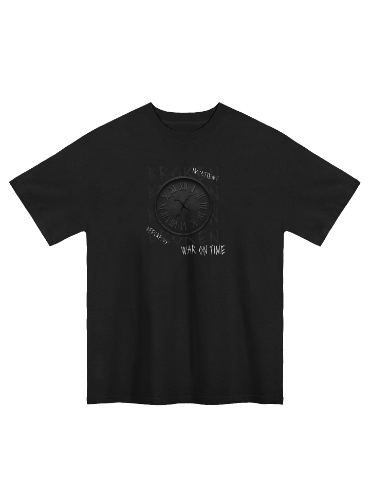 Magigio Broken Clock Faded Oversized Tee product image (1)