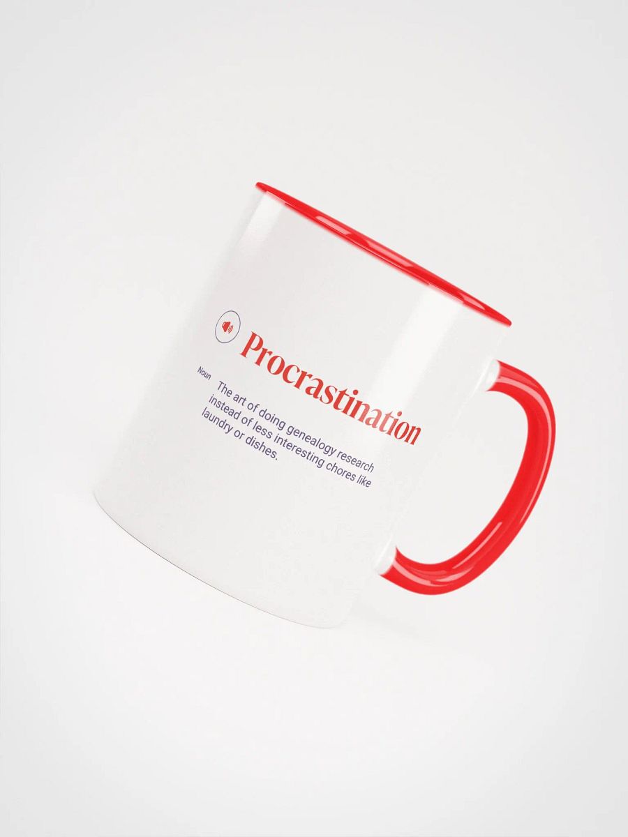 Procrastination Ceramic Mug product image (1)