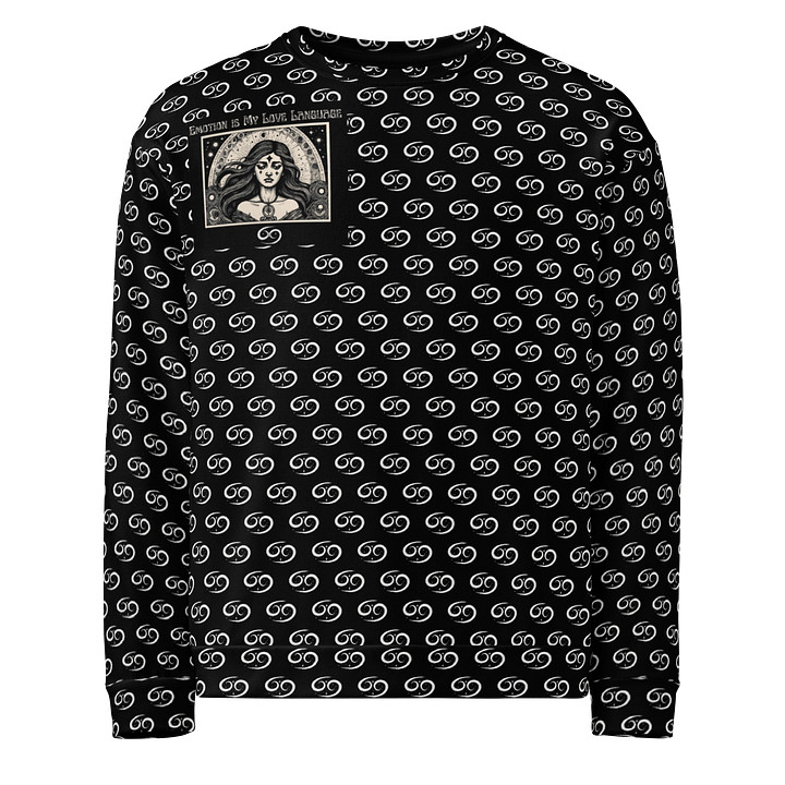 Cancer Zodiac 2025, Emotions are My Love Language, Sweatshirt product image (1)