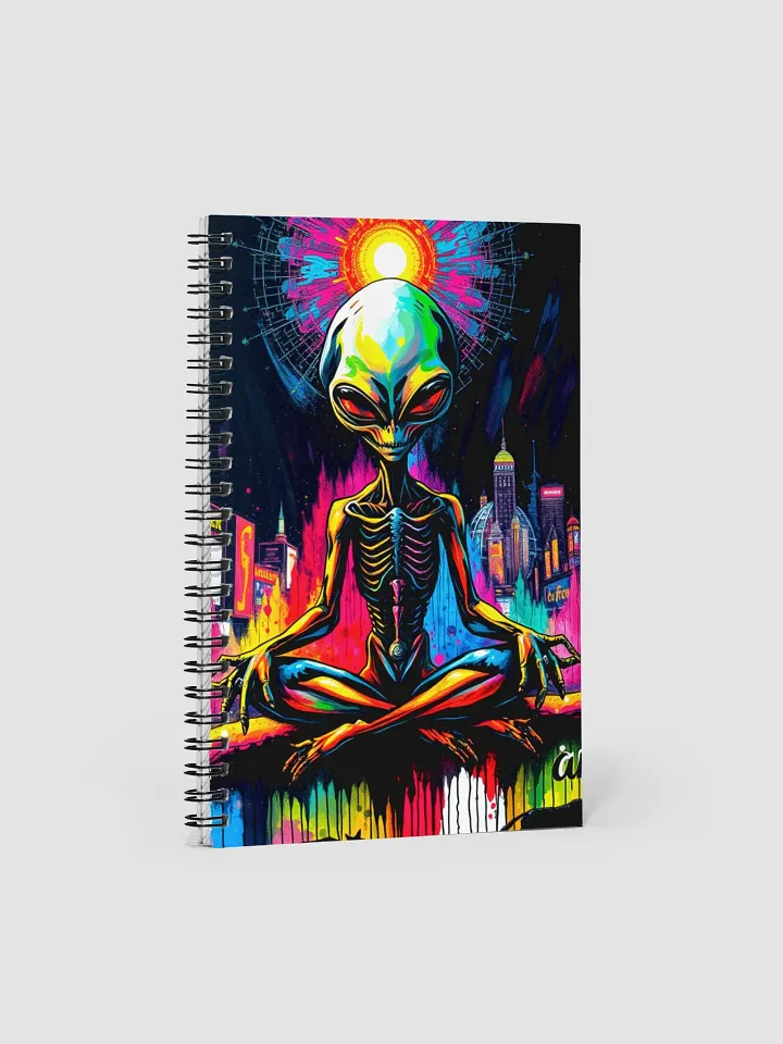 Cosmic Meditations Spiral Notebook product image (1)