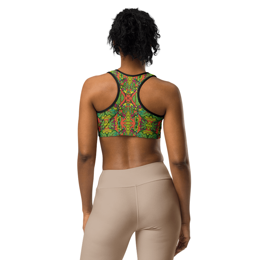 Spinach Tangle – Custom Sports Bra product image (6)