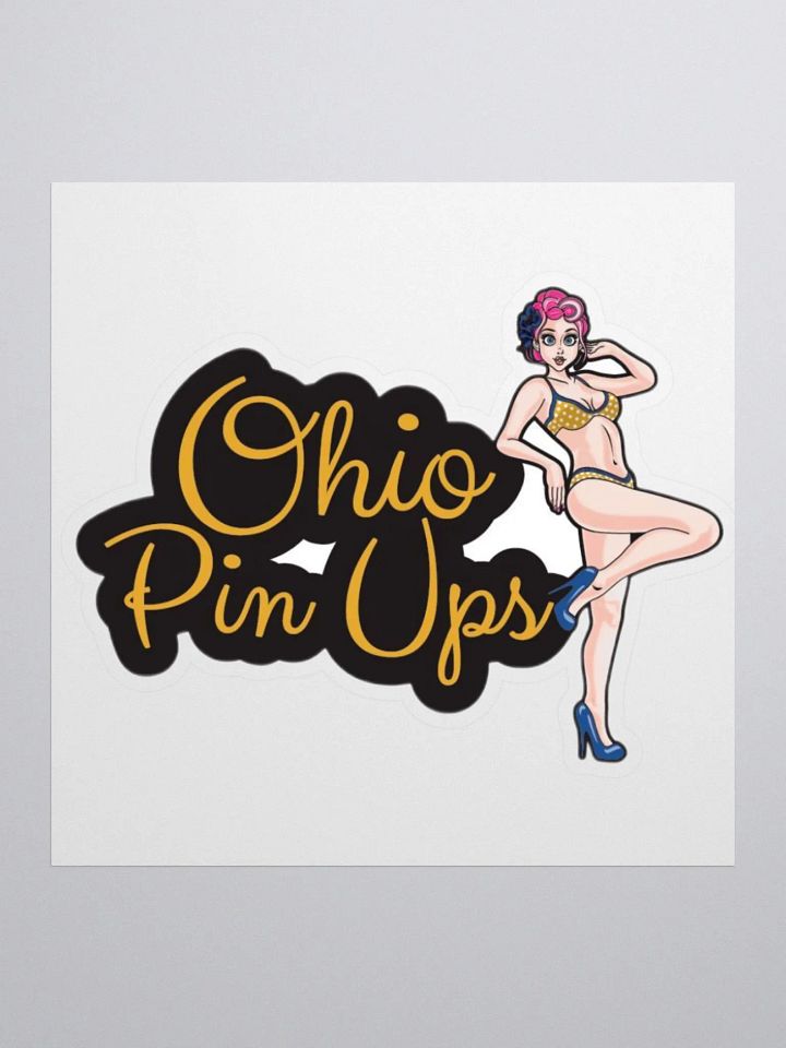 Ohio Pin Up Sticker product image (1)