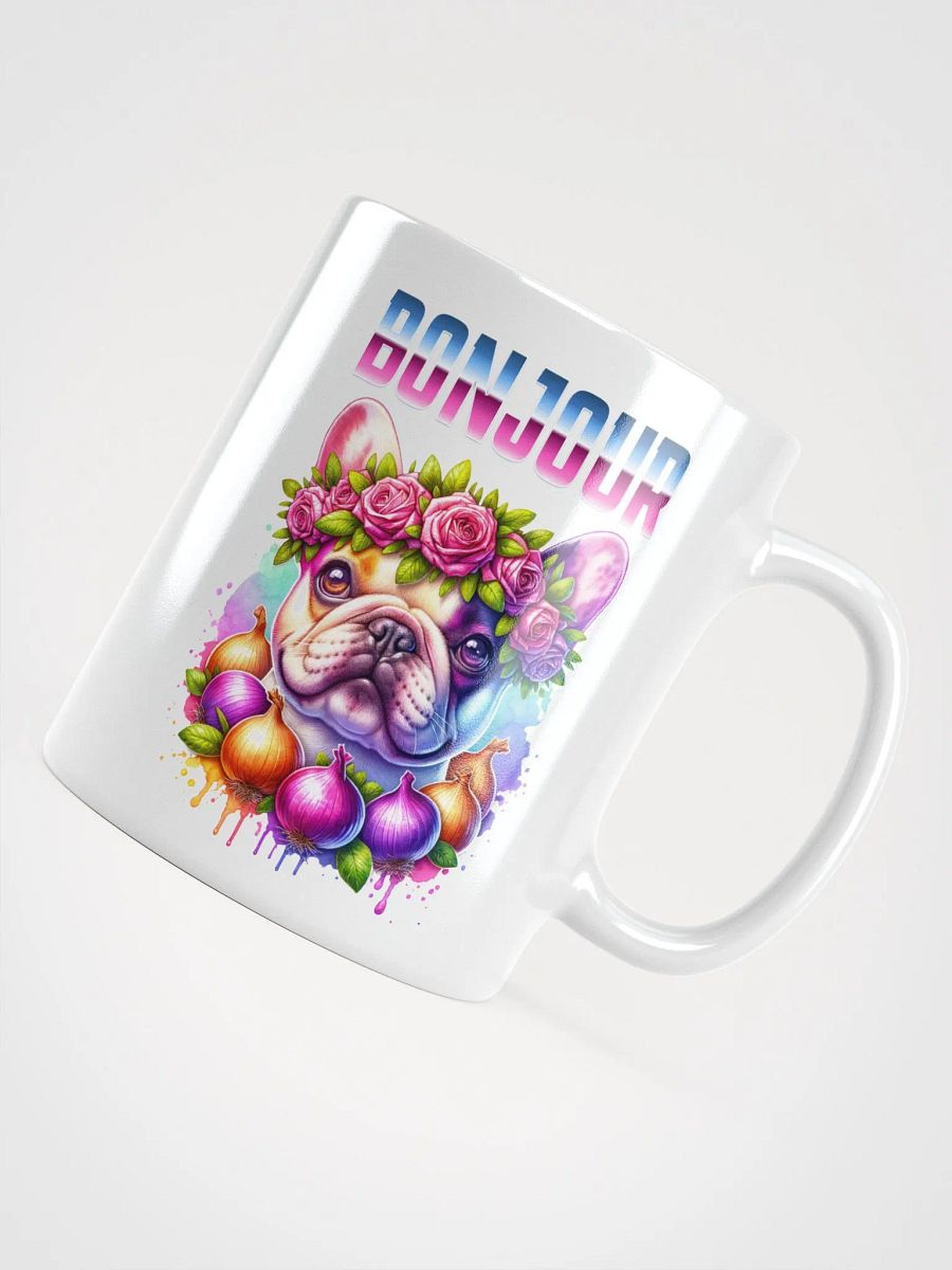 Bonjour Bulldog Rose Crown Mug product image (5)