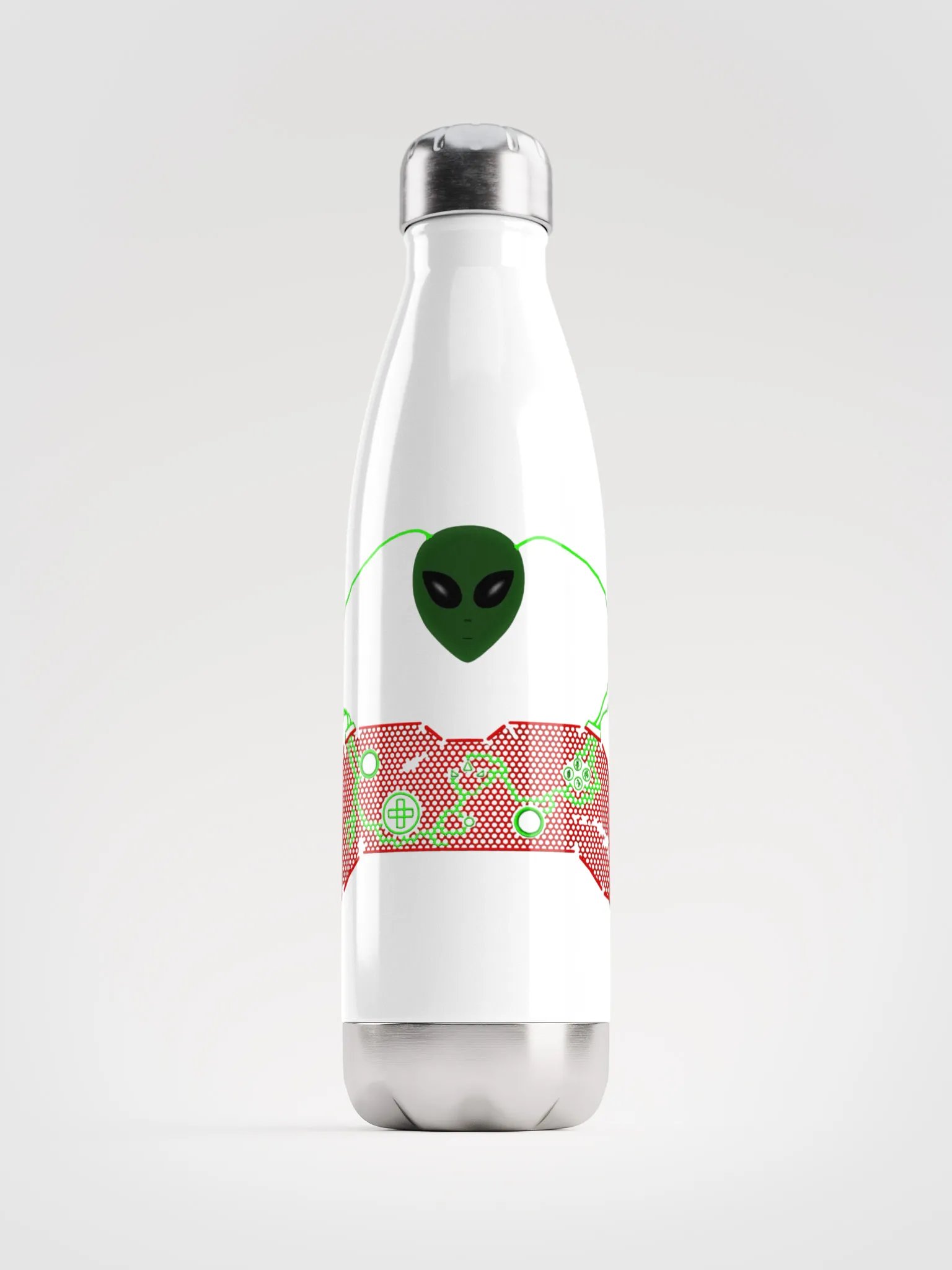 Galactic Gamer Stainless Steel Water Bottle product image (1)