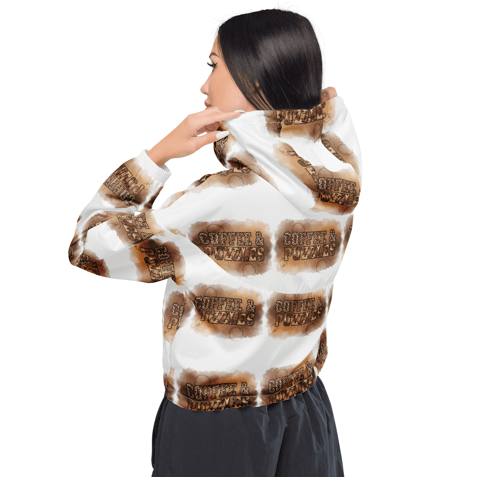 Coffee and Puzzles Urban Explorer Mesh Windbreaker product image (4)