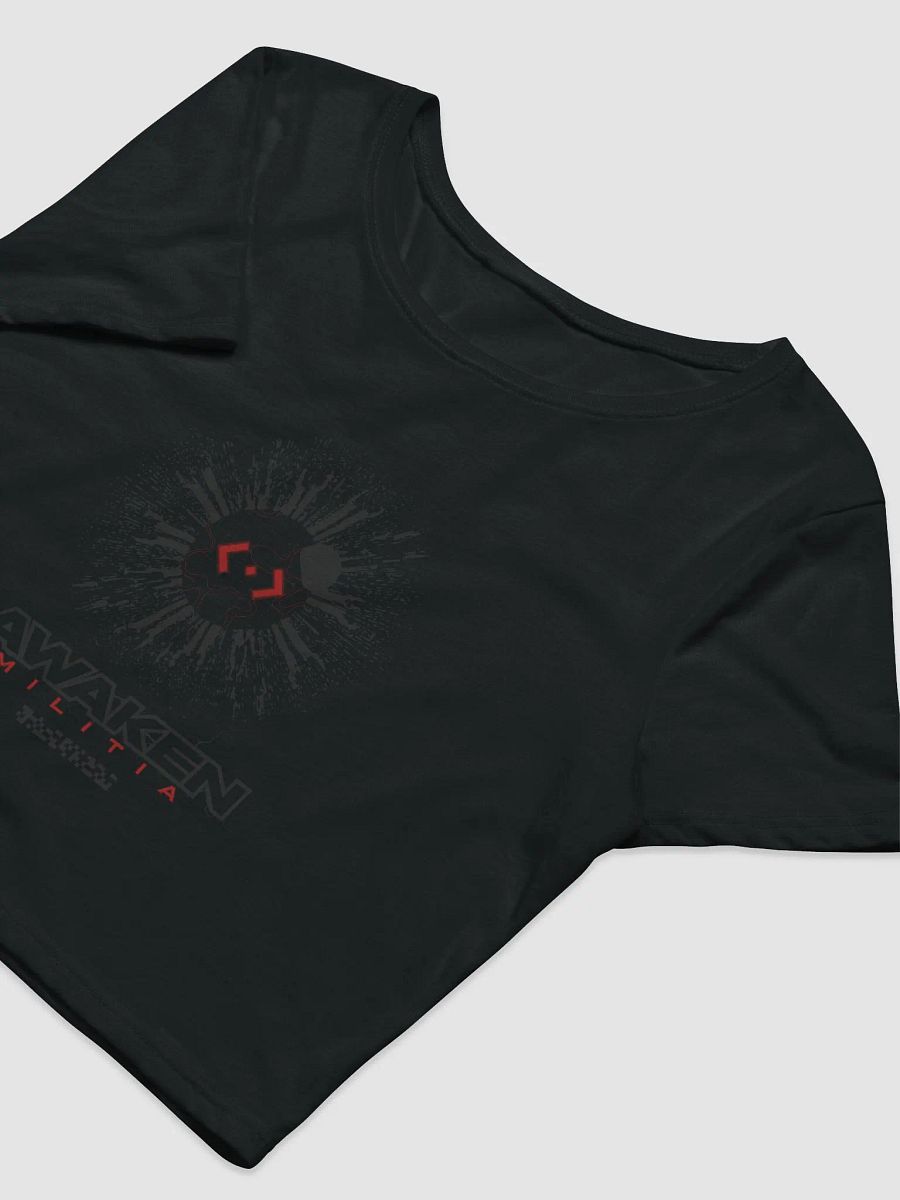 Target Spiral Crop Top - Black product image (3)