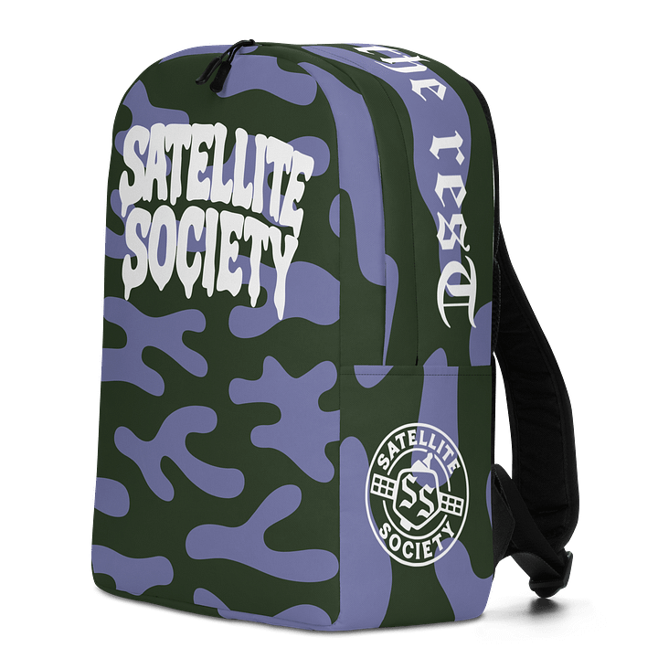 Cartoon Camo Satellite Society Backpack product image (2)