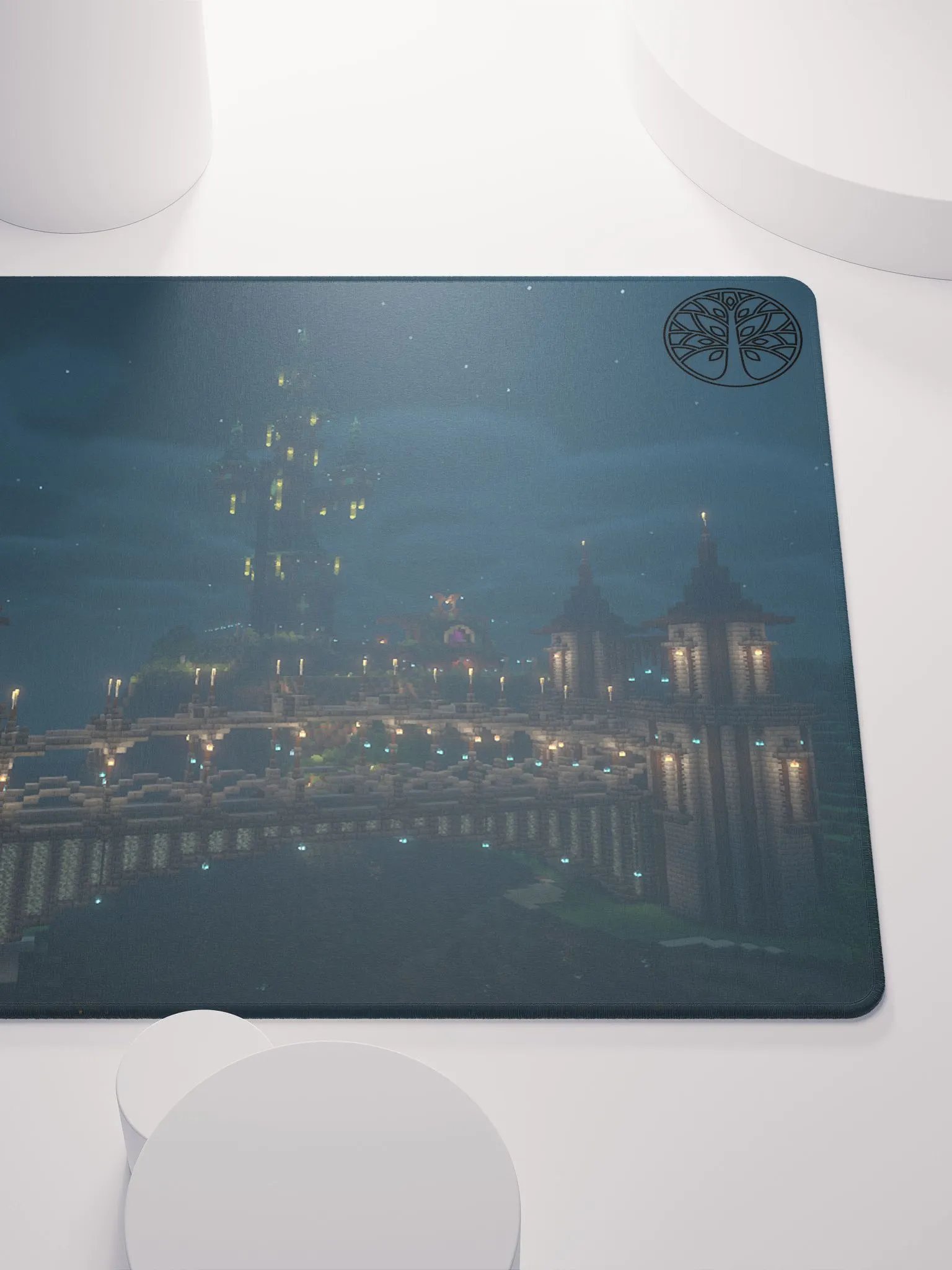 Evening bridge mouse pad product image (7)