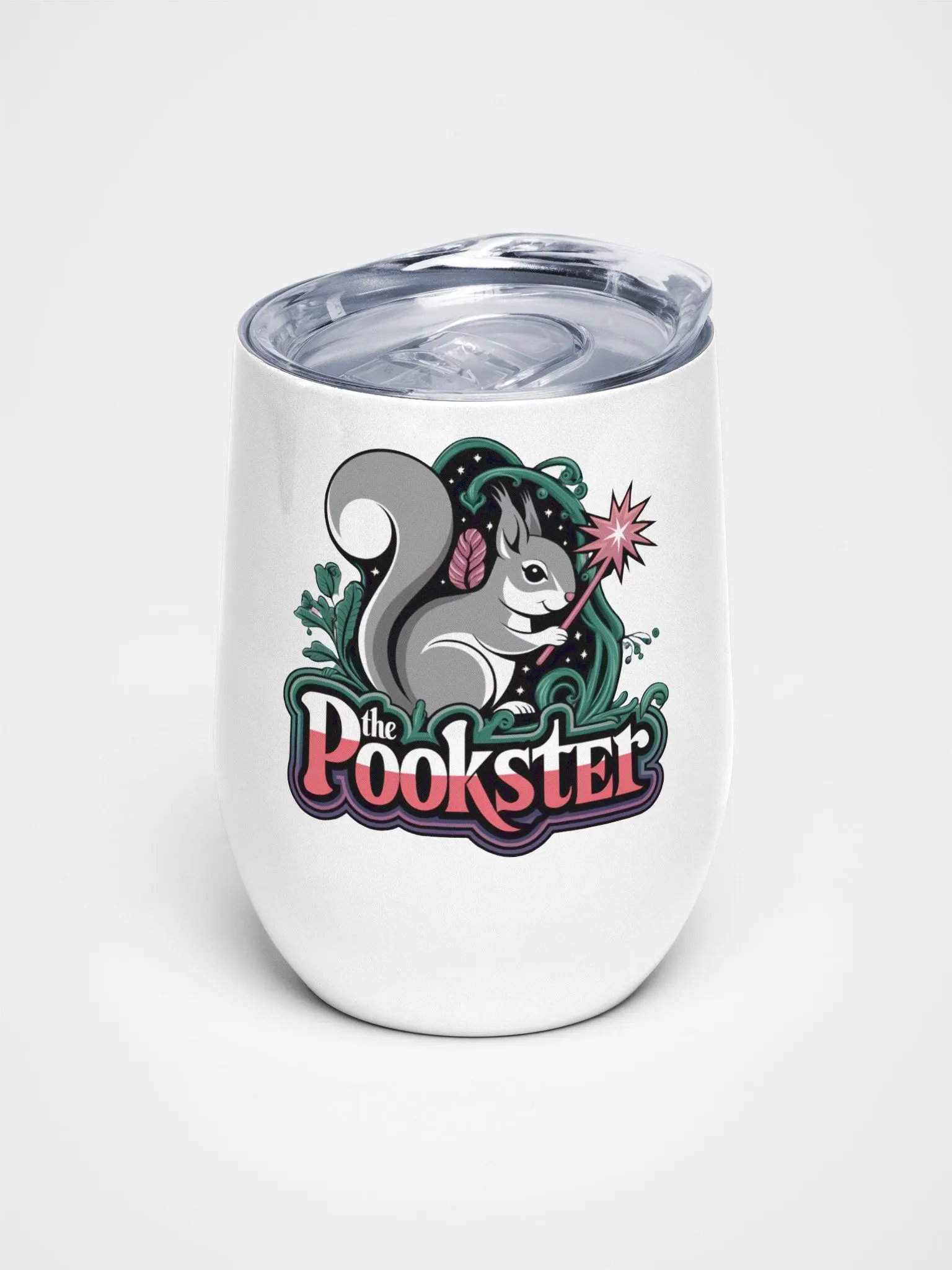 Enchanted Squirrel Wine Tumbler product image (1)