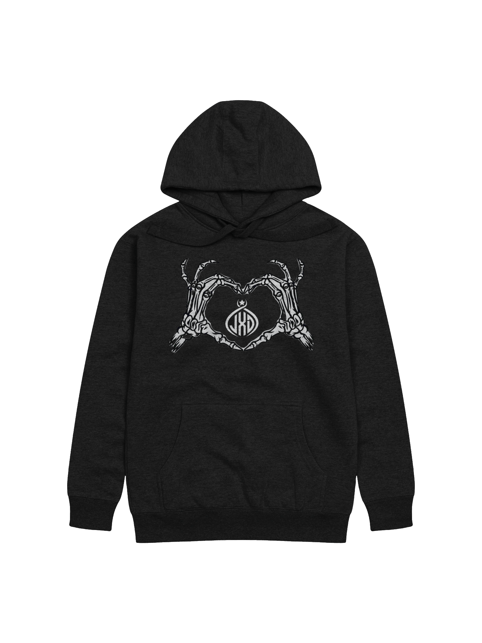 JXD Skeleton Heart Hands Heritage Unisex Premium Hoodie / LIMITED EDITION HALLOWEEN DESIGN product image (1)