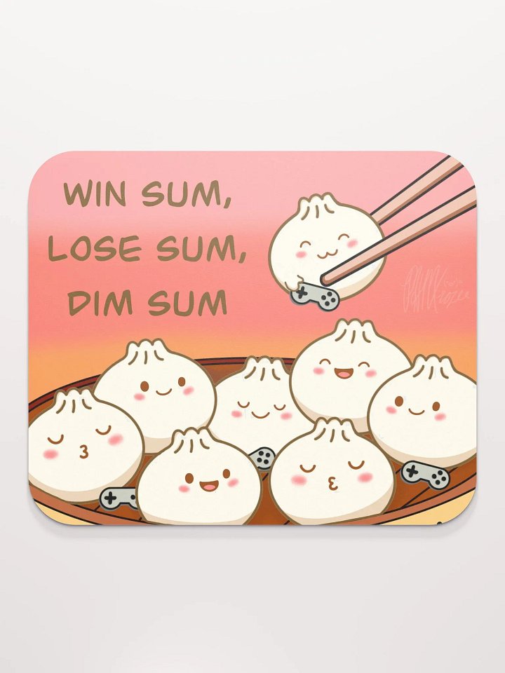 Win, Lose, Dim Sum | Mousepad product image (2)