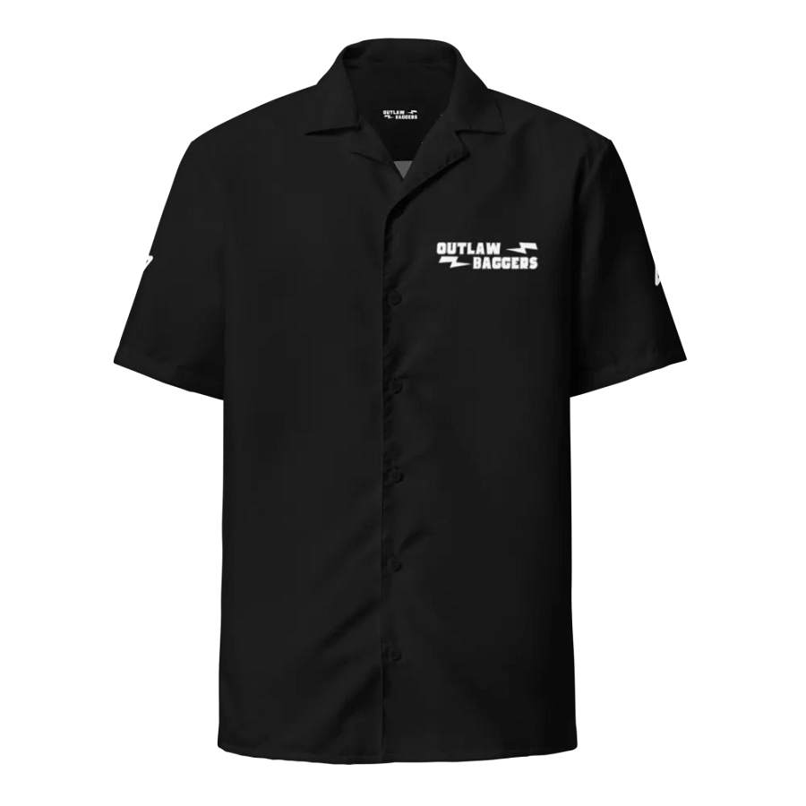 Outlaw Baggers Piston Black Button Down product image (3)