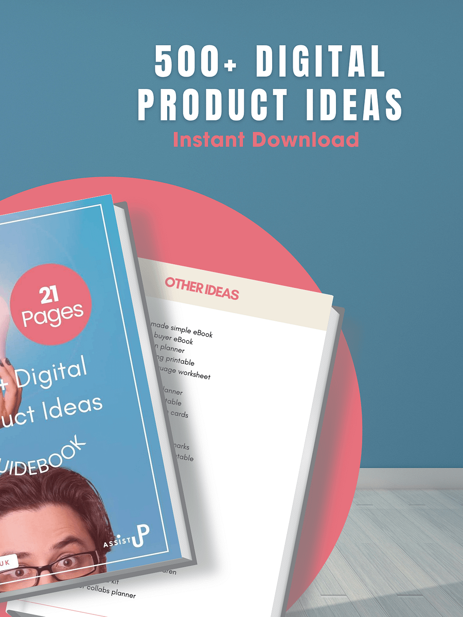 500+ Digital Product Ideas product image (5)