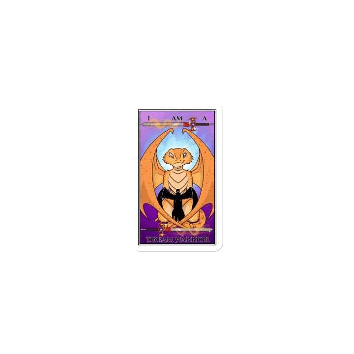 Day of the Dragon Tarot Card Magnet product image (1)