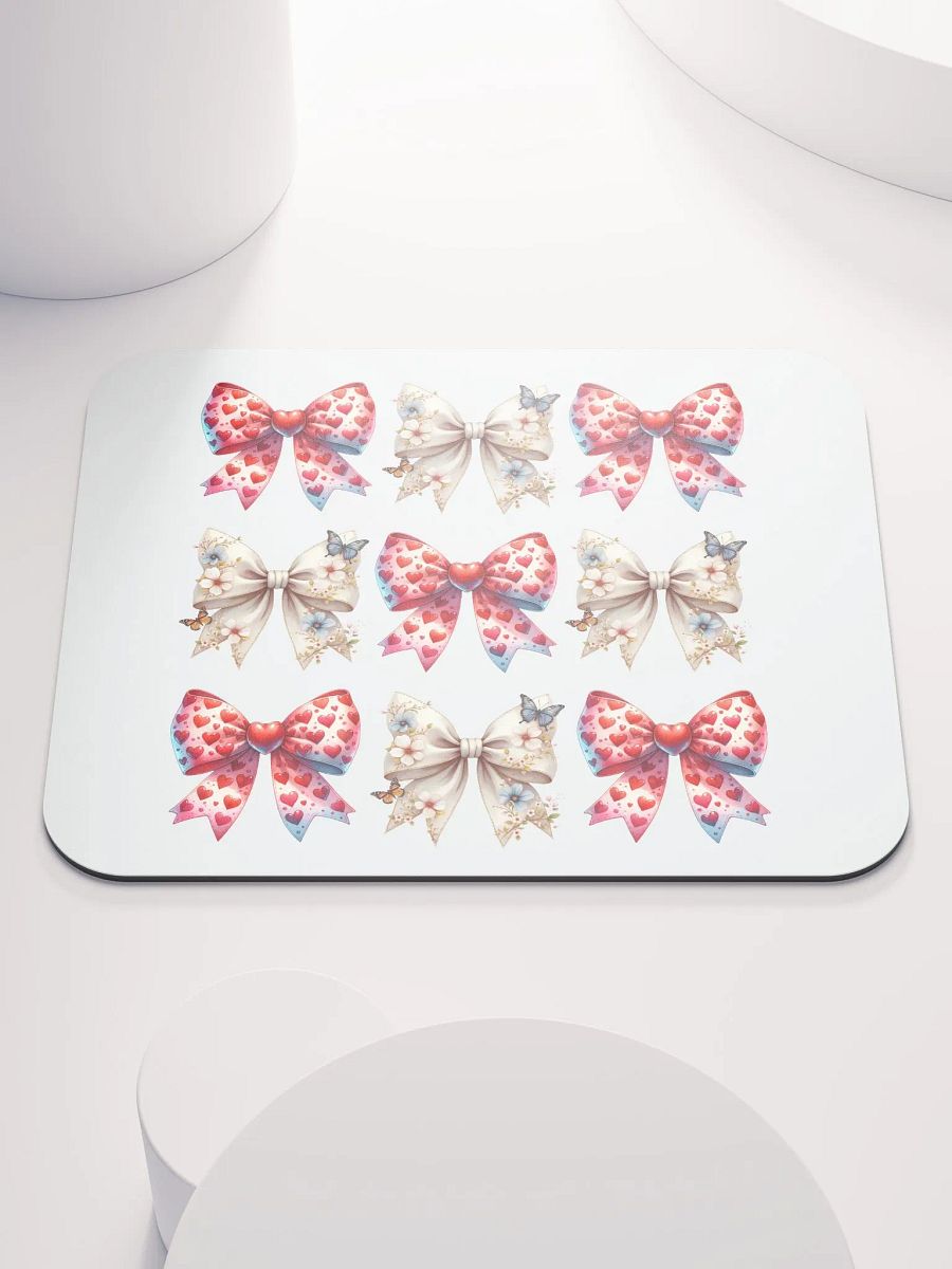 Spring Bows Heart Harmony Mouse Pad product image (2)