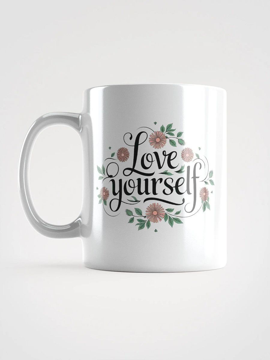 "Love Yourself" #Motivational Glossy White Mug product image (17)