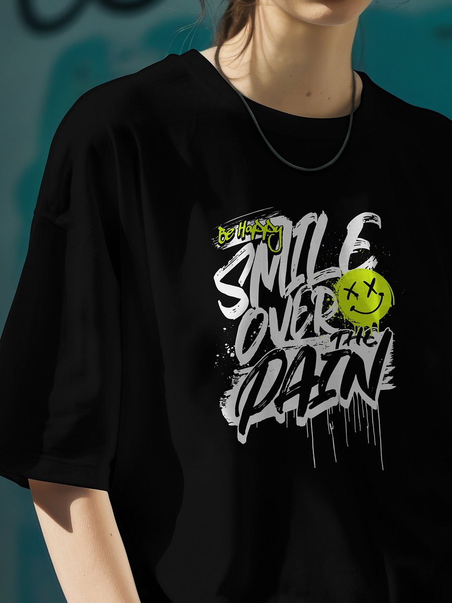 Women's Smile Over The Pain T-Shirt product image (1)