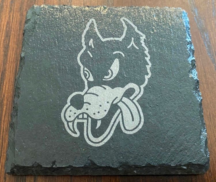 Grateful Dead - Terrapin Station - Dire Wolf - Bertha - Slate Coasters - Set of 6 Custom Laser Engraved with Bottle Opener product image (7)