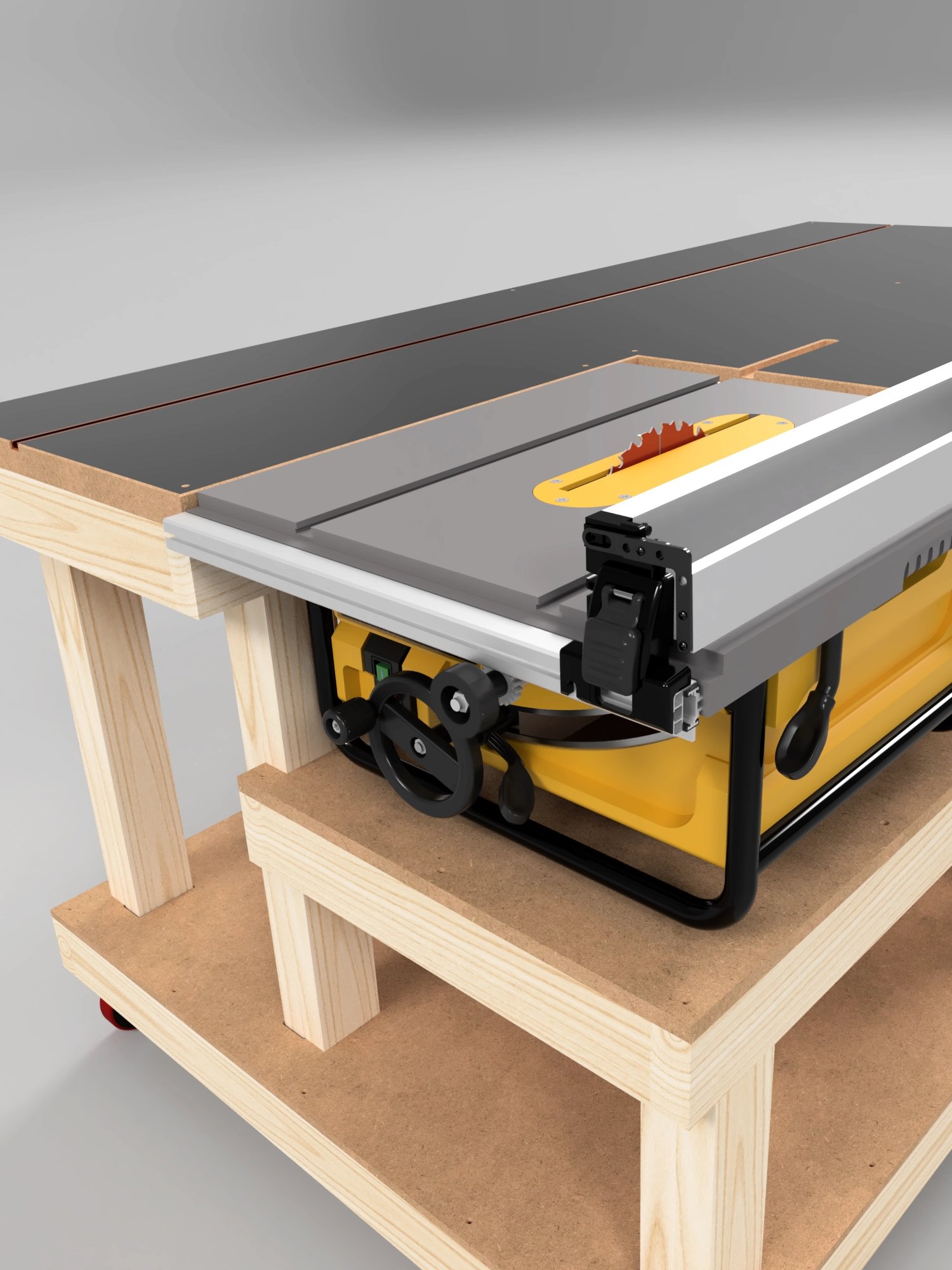 Workbench and Outfeed Table | Digital Plans product image (2)