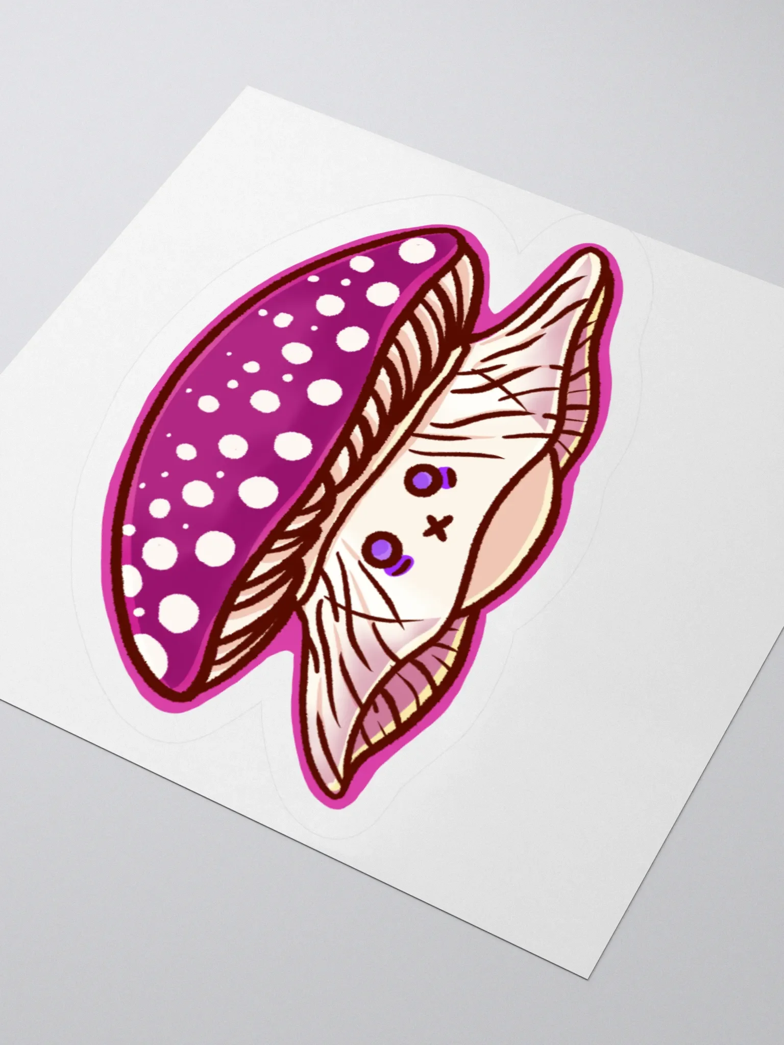 'Floating Decay' Shroom Sticker product image (7)