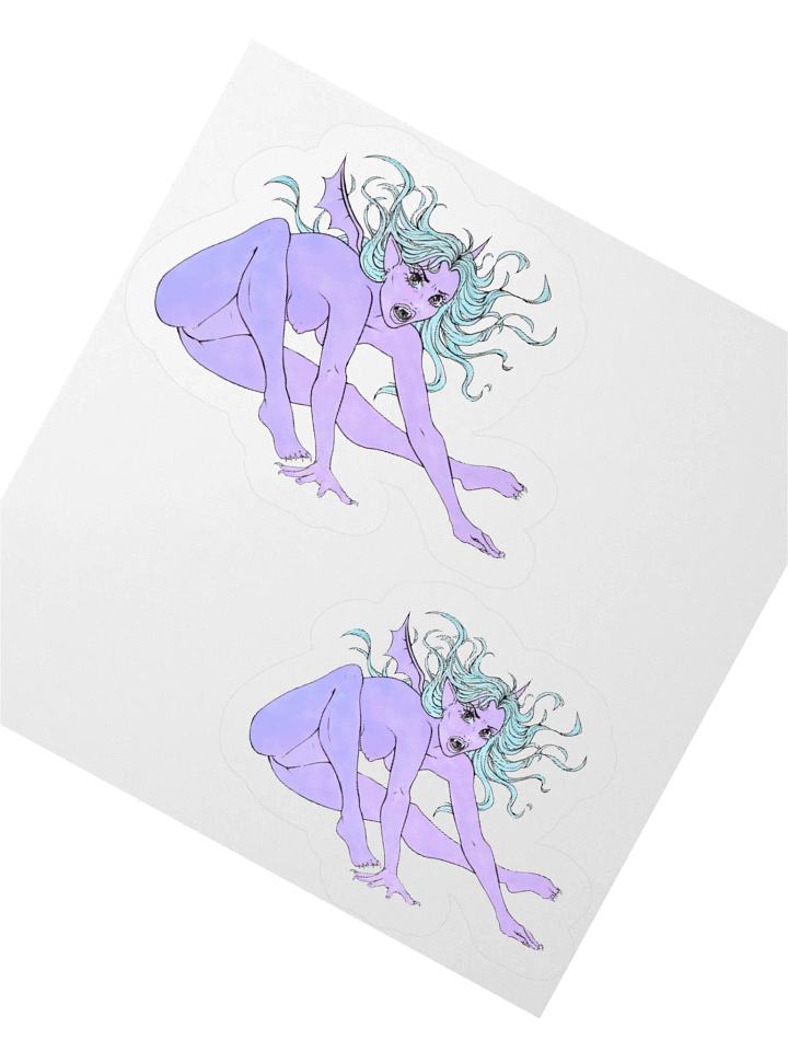 Pinuptober day 31 small stickers product image (2)