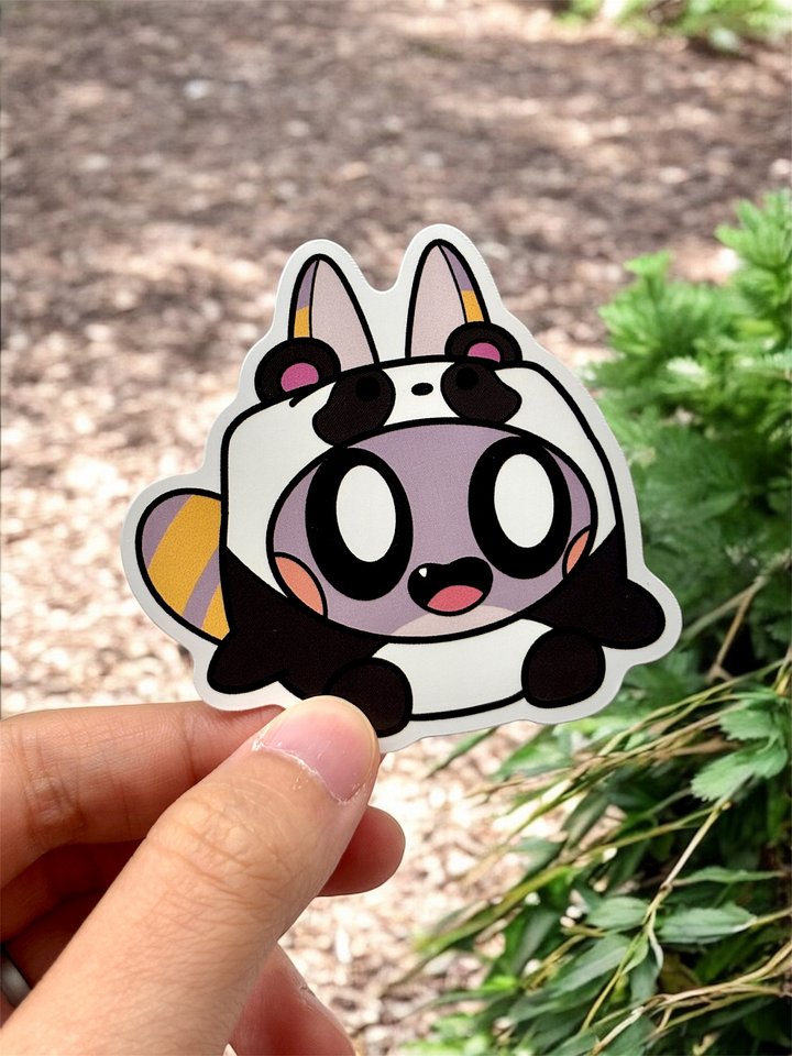 Panda Waterproof Vinyl Stickers product image (1)