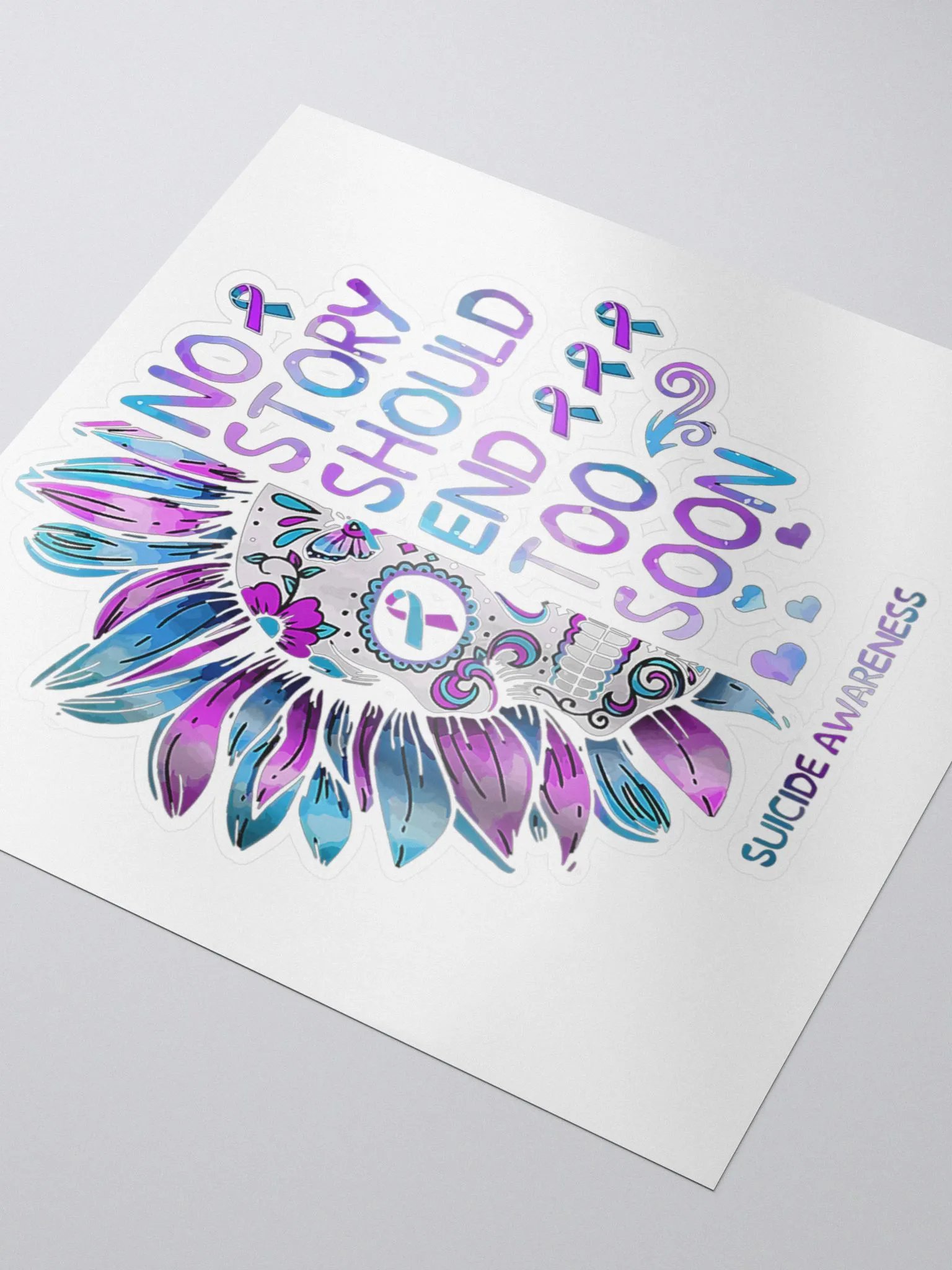 Suicide Awareness Kiss-Cut Sticker product image (3)